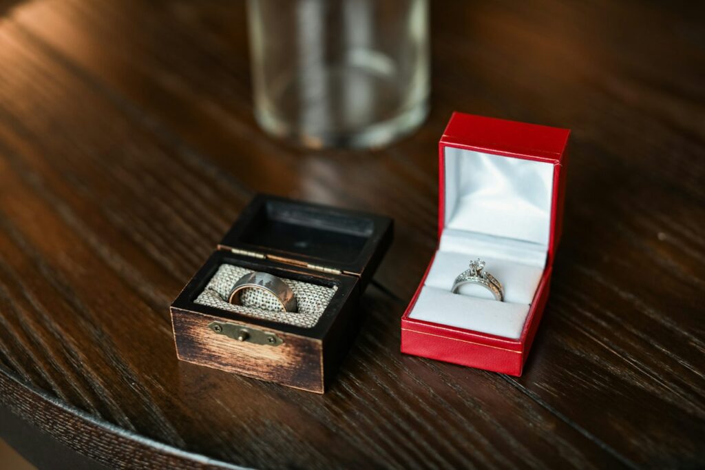 Mid-Century Wooden Jewelry Box